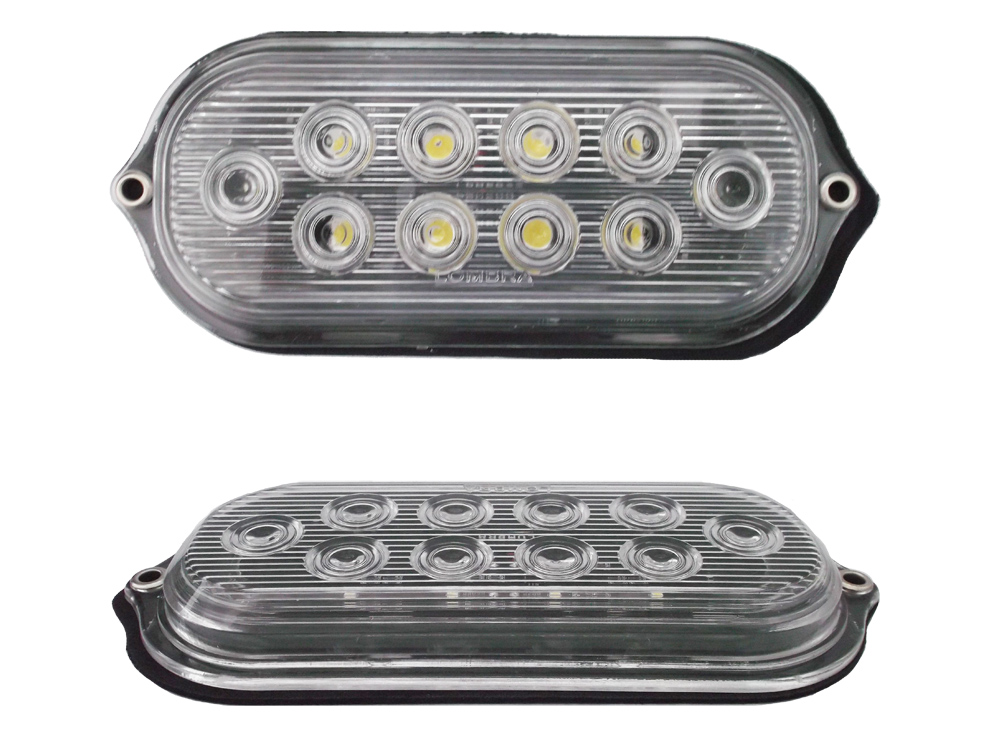 PLAFON 10 LED OVALA RAYA LUZ BLAN 12/24V
