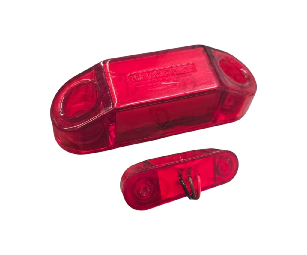 [D4633193] PLAFON SUP AYCO CASITA NEON ROJO 12/24V