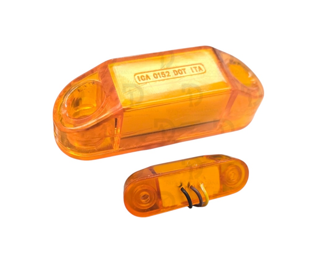 [D4633293] PLAFON SUP AYCO CASITA NEON AMBAR 12/24V