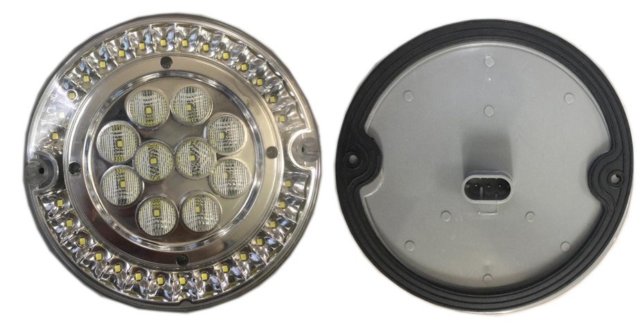 [D4635293] PLAFON 6" CRISTAL 24V 40 LEDS