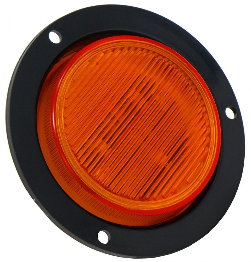 PLAFON AMBAR SELLADO 2 1/2" P/REMACHE FOCO 12V