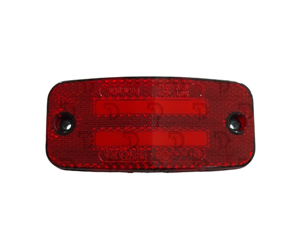 PLAFON LAT V9700 NEON ROJO 2TIRA 12/24V