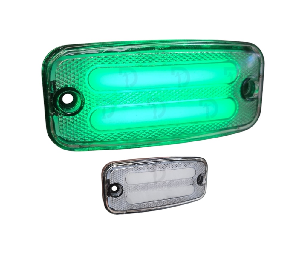 PLAFON LAT V9700 NEON VERDE 2TIRA 12/24V