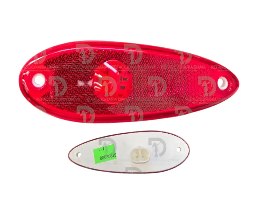 PLAFON 12/24V ROJO S/ARNES I5 I6 NEOBUS