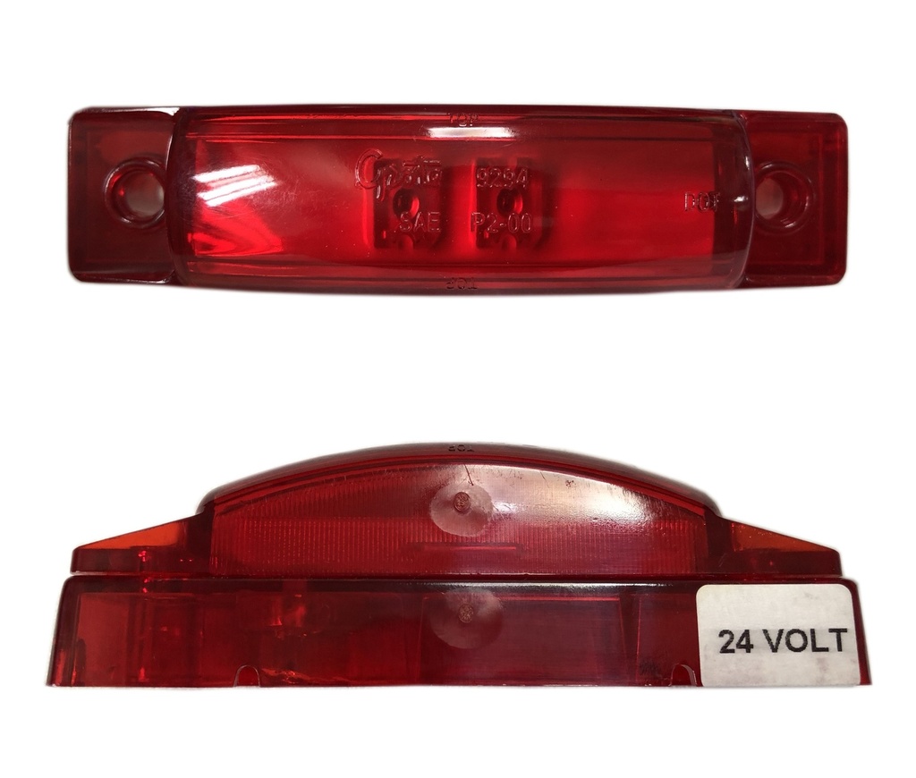 PLAFON 24V LED TRAS SUP ROJO VOLVO 7300
