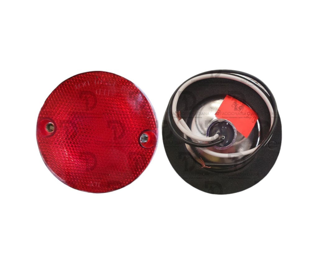 PLAFON TORINO TRASERO ROJO LEDS MULTIV