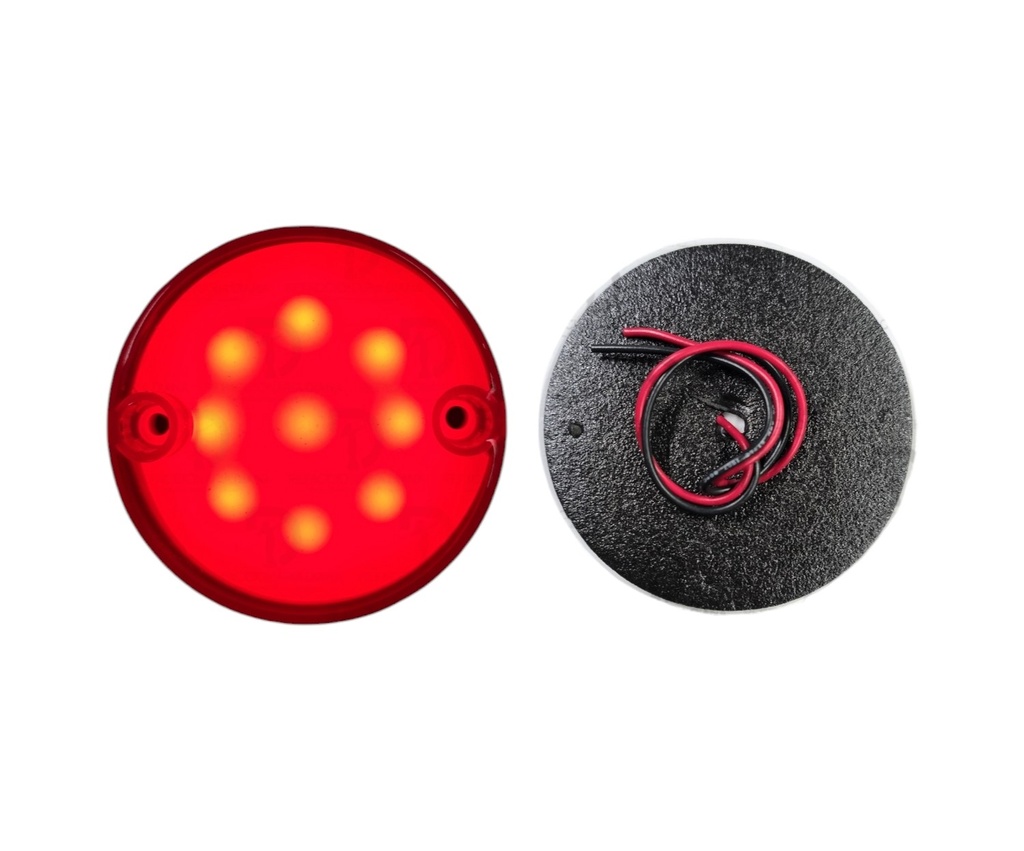 PLAFON TORINO TRASERO ROJO NEON 12/24V