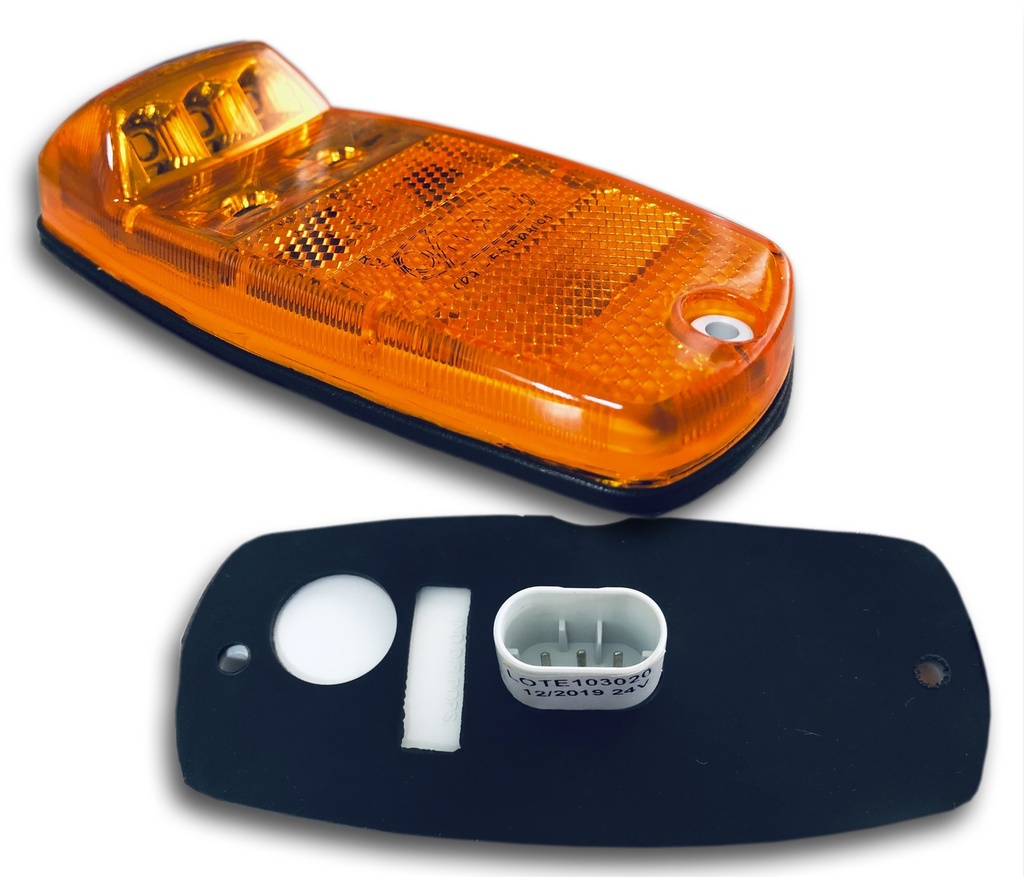 [D4644867] PLAFON 24V 5LED AMBAR G7 BURBUJA NVA