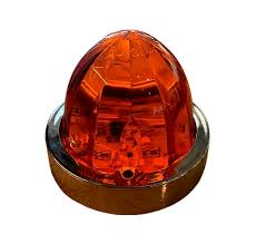 PLAFON ROJO LED ZEPELIN ESTRELLA 12/24V