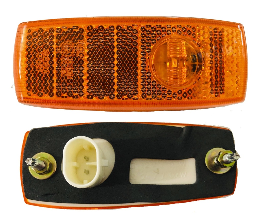 PLAFON 24V AMBAR LAT I8 BRAS