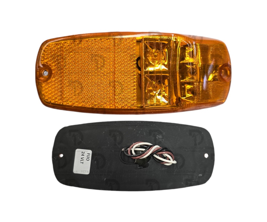 PLAFON LAT AMBAR 5 LED BURBU NVA S/CONEC