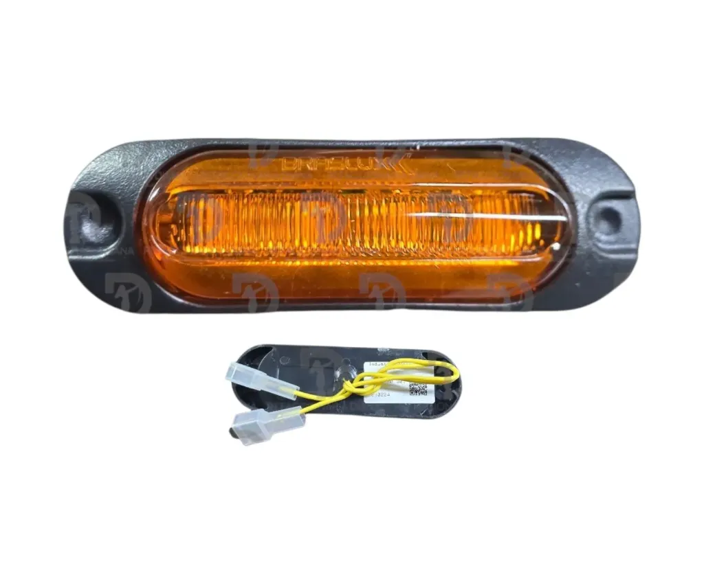 [D4675308] PLAFON LAT LED AMBAR NAV BUSSCAR 12/24V