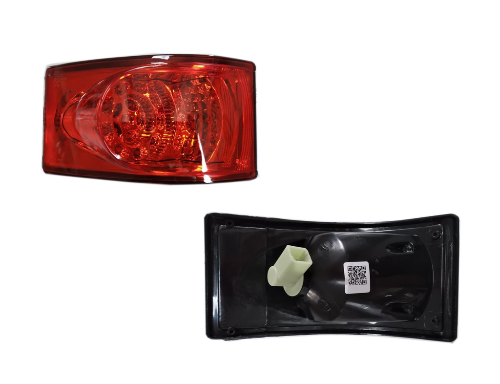 CALAVERA VOLVO 9700 ROJA LEDS NAL