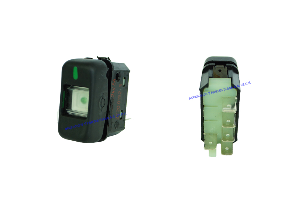 SWITCH VIAGGIO 1 PASO 24V 5T KOSTAL