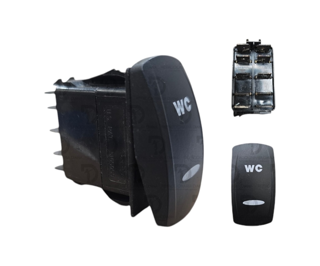 SWITCH VOLVO MOMENTANEO 10T 24V 15A WC
