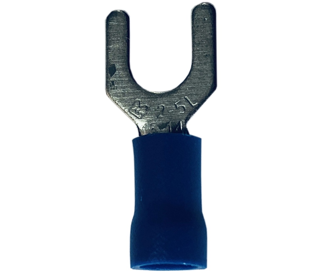 TERMINAL HERRADURA AZUL 3/16