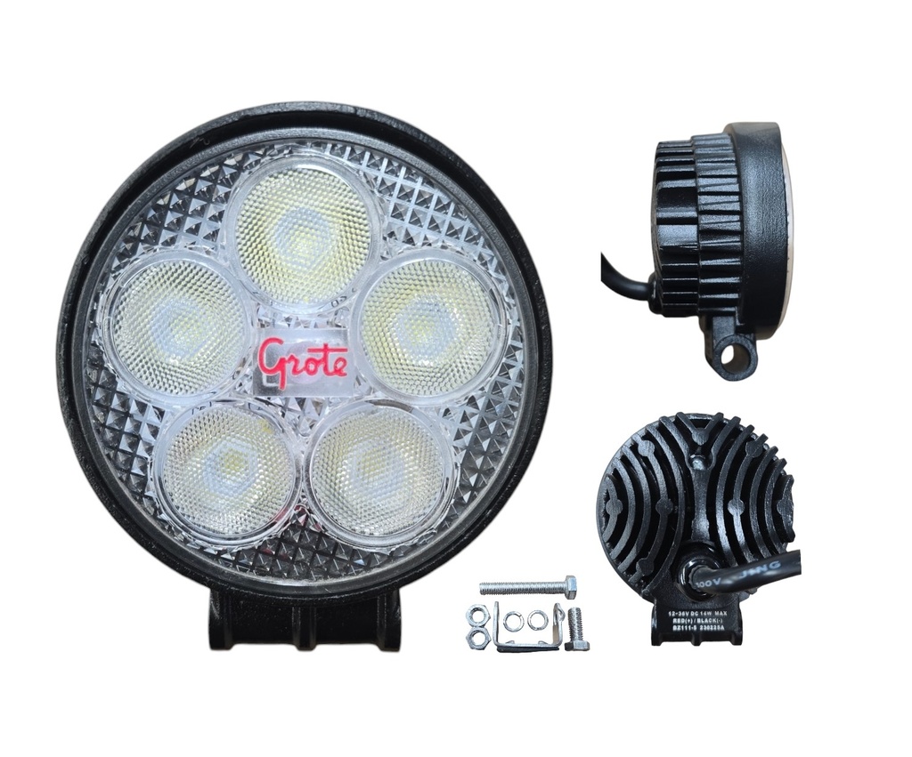 FARO AUXILIAR REDONDO 70MM 12/24V GROTE