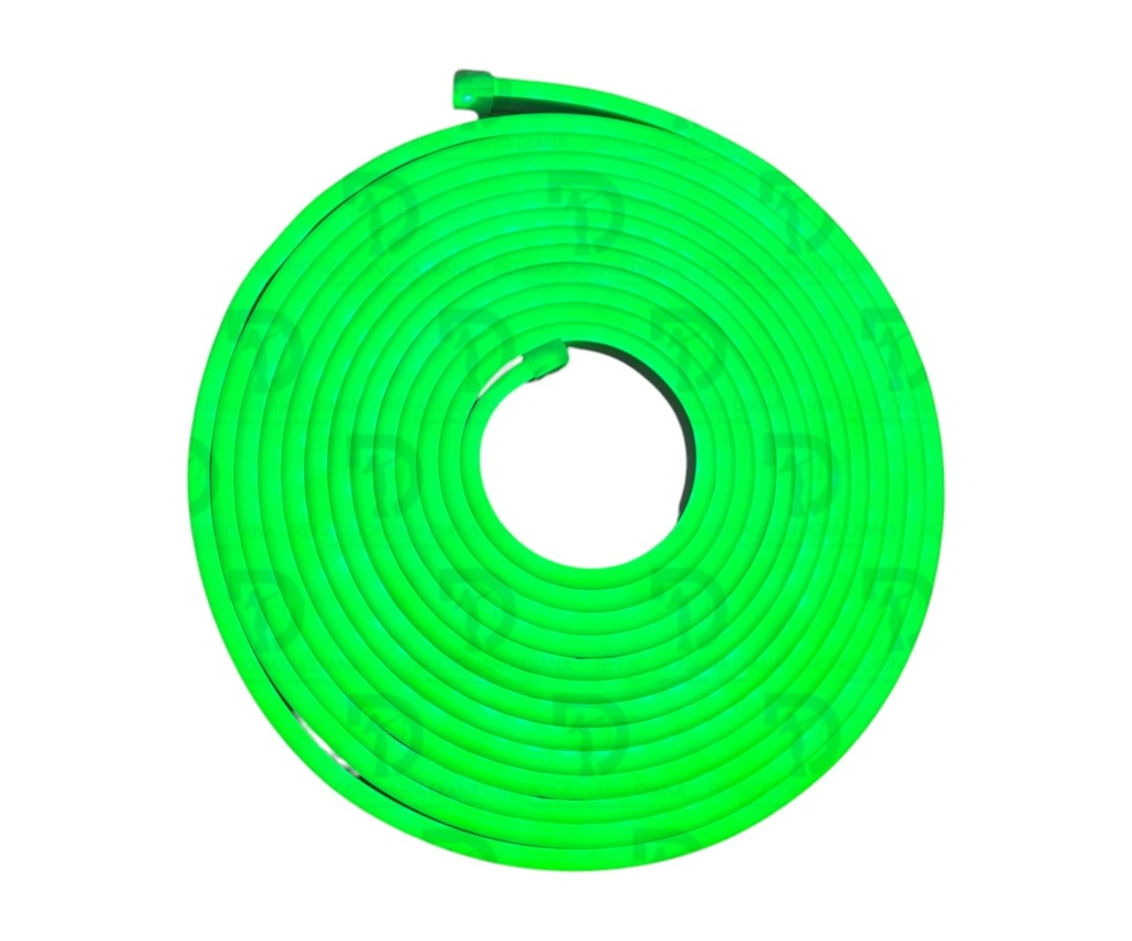 TIRA NEON 5 METROS VERDE 24V