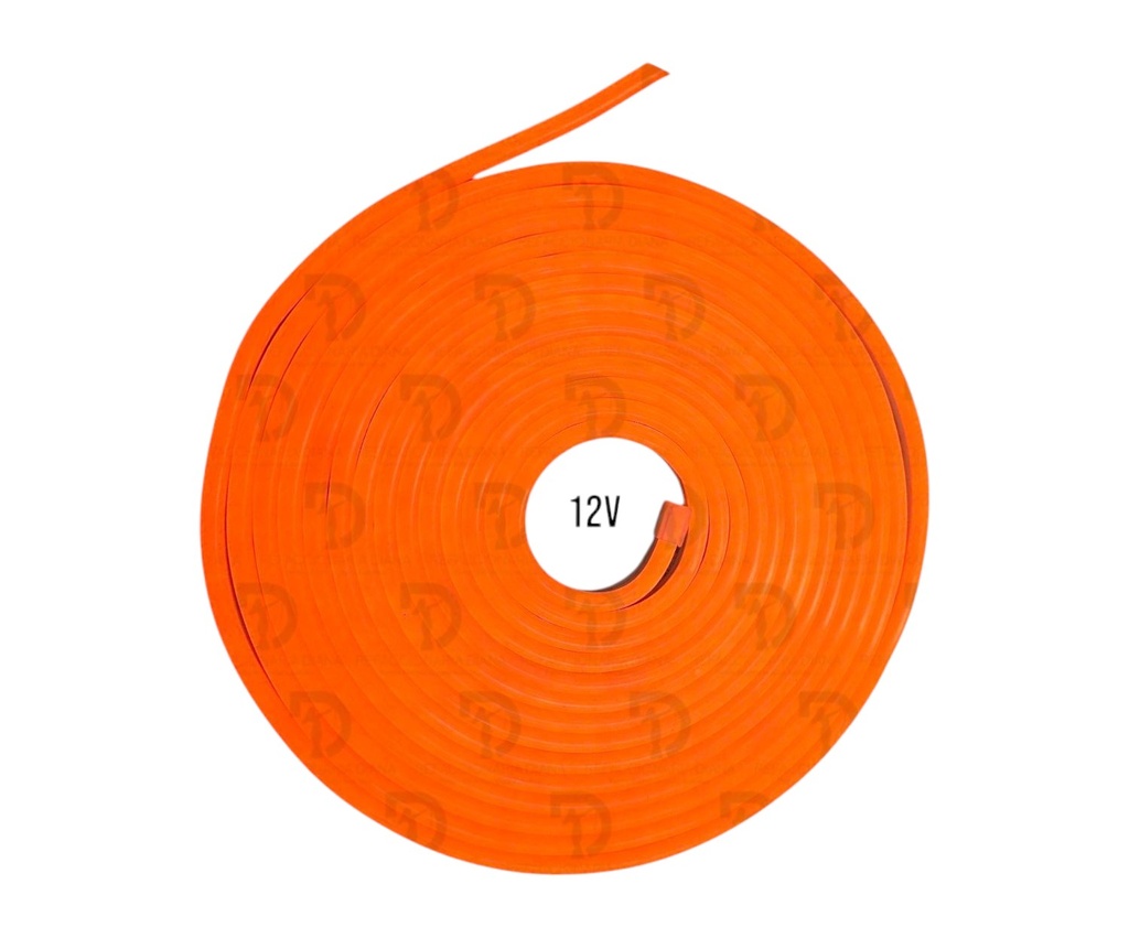 TIRA NEON 5 METROS AMBAR 12V